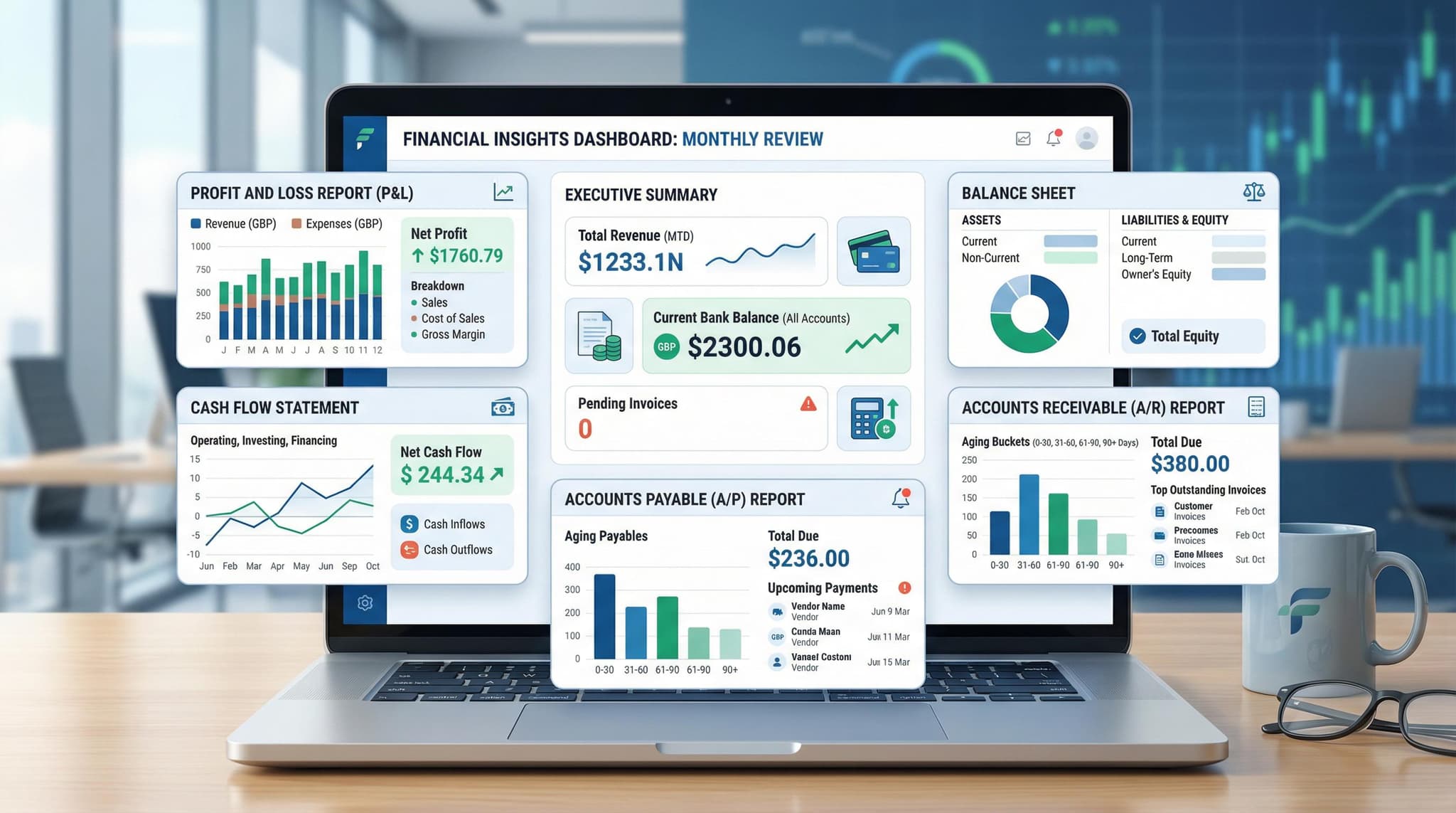 The 5 Financial Reports Every UK Small Business Should Review Monthly
